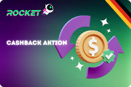 Rocket Casino Cashback und Reload Bonus Aktionen