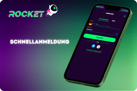 Schnellanmeldung Rocket Casino